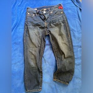Ladies pre loved True Religion Halle super skinny high rise denim jeans